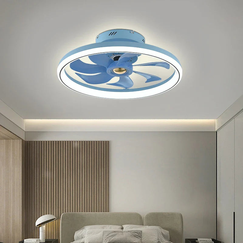Axyaa Smart LED Ceiling Fan Light Remote Control/APP Dining Room Bedroom Chandelier