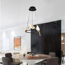 Axyaa Bird Chandeliers Pendant Light for Living Room Bedroom - Modern Hanging Lamp Fixture