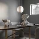 Axyaa Nordic Glass Pendant Lamp Hanging Light E27 Bulb