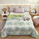 Axyaa Cool Silk Hyaluronic Acid Summer Quilt - Knitted, Printed, Comfortable, Breathable