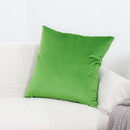 Axyaa Grass Green Velvet Cushion Cover Set for Elegant Living Room Decor