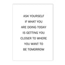 Nordic Motivation Quote Canvas Print Typography Poster for Home Decor by Axyaa