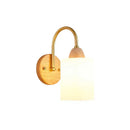 Axyaa LED Wall Lights Pull Chain Switch Modern Bedside Lamp Decoration