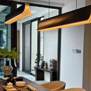 Axyaa Black Gold Book Shape LED Chandelier
