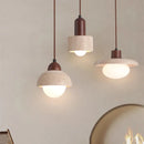 Axyaa Wabi Sabi Pendant Light - Japanese Retro Style Bedroom Dining Kitchen Island Lights