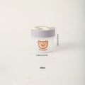 Axyaa Mini Pill Box with Handle: Clear Sealed Moisture-Proof Medicine Organizer