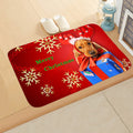 Axyaa Christmas Animal Print Door Mat - Non-Slip Home Decoration