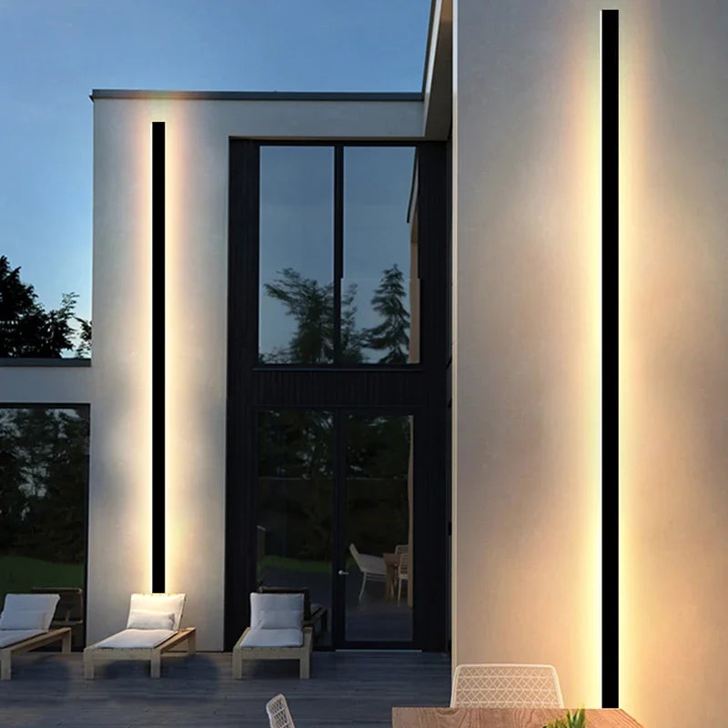 LED Outdoor Wall Light Modern Waterproof IP65 for villa Porch Garden patio by Axyaa