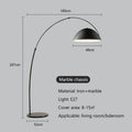 Axyaa Minimalist LED Floor Lamp for Living Room and Bedroom