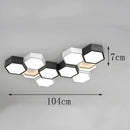 Axyaa Smart LED Ceiling Light for Nordic Home Decor, Dimmable Bedroom Salon Lighting