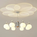 Axyaa Cream Nordic Retro Chandelier for Living Room, Bedroom, Dining Room