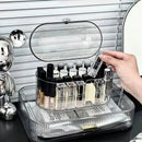 Axyaa Acrylic Lipstick Holder with Dust Lid Organizer