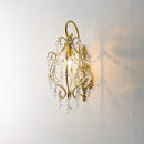 Axyaa Retro Crystal Wall Lamp for Living, Dining, Bedroom, Corridor