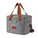 Axyaa Double Layers Tote Cooler Lunch Bag for Travel & Picnic, Large Capacity, Shoulder Strap