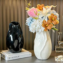 Axyaa Ins-Style Ceramic Vase Ornaments for Living Room & Dining Table Decor