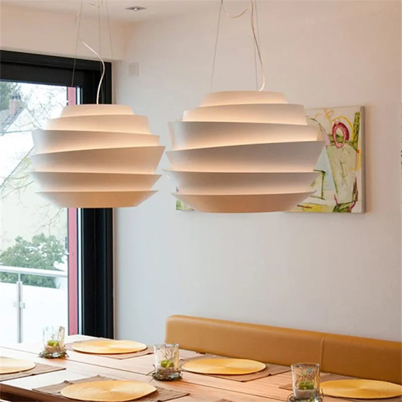 Axyaa Nordic LED Pendant Lamp: Retro Bedside & Restaurant Decoration Light
