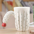 Cactus Ceramic Halloween Coffee Cups by Axyaa for Home & Office Gifts