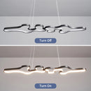 Axyaa Smart Home LED Chandelier for Living Dining Room - Modern Hanging Fixture
