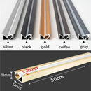 Axyaa Invisible LED Aluminum Profile with Milky Cover for Shelf Strip Light