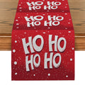 Axyaa Christmas Polka Dot Table Runner - Festive Kitchen & Dining Room Decor