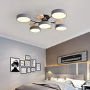 Axyaa Nordic Ceiling Chandeliers in 3 Colors for Home Lighting