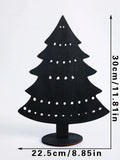 Wooden Christmas Tree Ornaments Set for Festive Home Decor by Axyaa