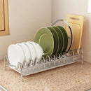 Stainless Steel Pull-out Dish Storage Rack - Axyaa Bowl Storage Rack