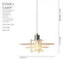 Axyaa Nordic Designer Saucer Chandelier for Dining and Study Room Lighting