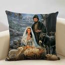 Jesus Decor Pillow Cover 45x45cm Home Sofa Art Decor Gift Axyaa