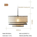 Axyaa Nordic Wabi Sabi Pendant Lamps Chandelier LED Hang Light Luminaire