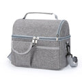 Axyaa Insulated Multi-Pocket Lunch Bag for Kids – Spacious and Durable Storage Solution