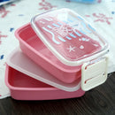 Axyaa Double-Layer Bento Box - 800ml Fitness Lunch Container with Cute Design