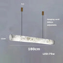 Axyaa Copper Marble Pendant Lamp for Modern Living Room Aesthetic