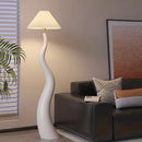 Axyaa Minimalist LED Floor Lamp with Remote Control Dimming - Nordic Ins Style