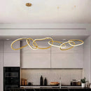 Axyaa LED Pendant Chandeliers for Modern Home Decor and Indoor Lighting