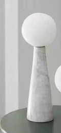 Axyaa Glass Marble Vase for Flowers and Hydroponic Arrangements