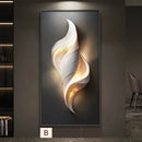 Axyaa LED Abstract Mural Wall Lamp for Bedroom, Living Room, Study & Staircase