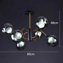 Axyaa LED Pendant Chandeliers for Living Room Dining Room Indoor Lighting