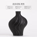Axyaa Wave Ceramic Vase for Home Decor & Wedding Flower Arrangement