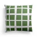 Axyaa Grid Flower Cushion Cover Orange Lemon Pillow Cover Home Decor Sofa Cushions