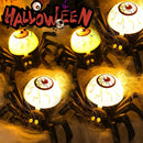 LED Spider Eyeball Skull Lamp by Axyaa: Halloween Party Decor 2024