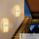 Axyaa LED Wall Lamp | Motion Sensor Switch | Acrylic Night Light for Bedroom