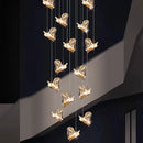 Axyaa Modern LED Ceiling Chandelier for Bedroom and Dining Room
