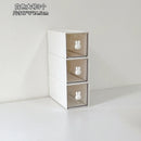 Axyaa Desktop Organizer Box: Rabbit Pen Holder & Drawer Stationery Rack