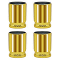 Axyaa 90ML Golden Bullet Cups - Pack of 4 - Ideal for Outdoor Enthusiasts