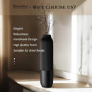 Axyaa Tall Textured Floor Vase for Decorative Branches & Dried Flowers