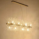 Axyaa Dandelion Chandelier LED Pendant Lamp for Dining Room & Bedroom