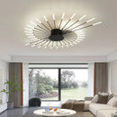 Axyaa Sunflower Chandelier LED Ceiling Light for Home Illumination