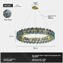 Axyaa Modern LED Chandelier for Dining Room, Living Room, Bedroom, and Hotel Décor