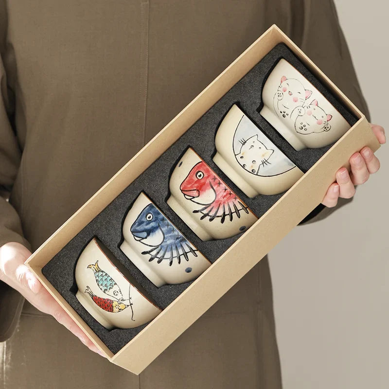 Axya Ceramic Rice Bowl Set - Stylish Tableware for Home